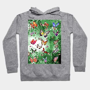 Cartoon Butterflies Hoodie